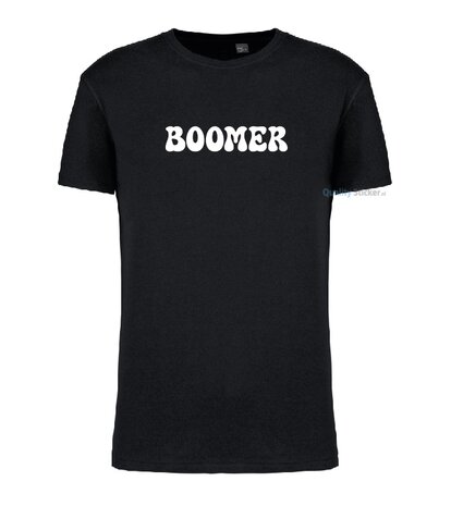 Boomer T-shirt zwart
