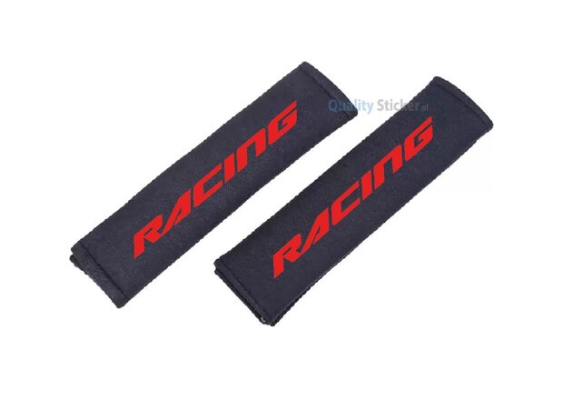 Racing gordelhoezen rood