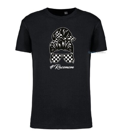Racemom T-shirt zwart
