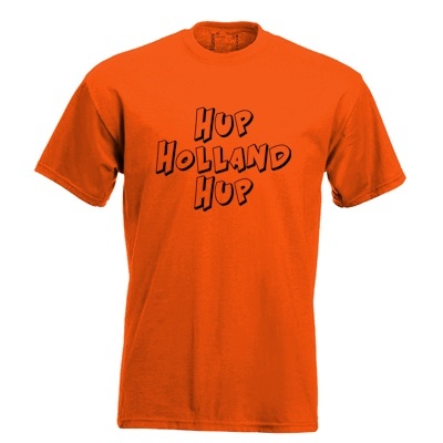 Hup Holland Hup. Keuze uit T-shirt of Polo en div. kleuren. S t/m 5XL