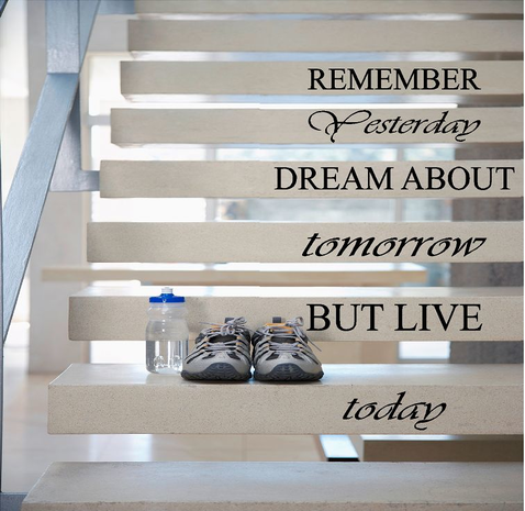 Remember yesterday dream about tomorrow trapsticker