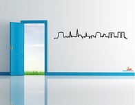 Skyline Groningen (1) sticker