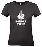 Fuck you Corona virus dames T-shirt of hoodie. S t/m 3XL Fuck you Corona virus dames T-shirt of hoodie. S t/m 3XL