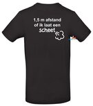 1,5 m afstand of ik laat een scheet T-shirt of hoodie. S t/m 5XL 1,5 m afstand of ik laat een scheet T-shirt of hoodie. S t/m 5XL