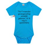 Na 9 maanden gevangenschap..... romper. Div. kleuren en maat 56 t/m 92. Na 9 maanden gevangenschap..... romper. Div. kleuren en maat 56 t/m 92.