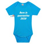 Born in quarantine 2020 romper. Div. kleuren en maat 56 t/m 92. Born in quarantine 2020 romper. Div. kleuren en maat 56 t/m 92.