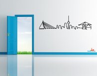 Skyline Rotterdam sticker