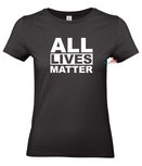 All lives matter dames T-shirt of hoodie. XS t/m 3XL All lives matter dames T-shirt of hoodie. XS t/m 3XL