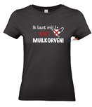 Ik laat mij niet muilkorven dames T-shirt of hoodie. S t/m 3XL Ik laat mij niet muilkorven dames T-shirt of hoodie. S t/m 3XL