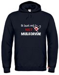 Ik laat mij niet muilkorven hoodie (unisex). Maat S t/m 5XL Ik laat mij niet muilkorven hoodie (unisex). Maat S t/m 5XL