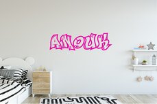 Graffiti naam muursticker Graffiti naam muursticker