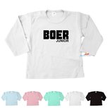 BOER junior baby T-shirt in div. kleuren en maat 56 t/m 92 BOER junior baby T-shirt in div. kleuren en maat 56 t/m 92