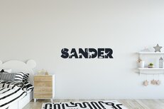 Dino naam muursticker Dino naam muursticker