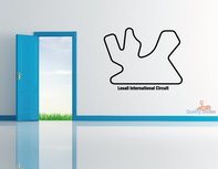 Race circuit Qatar - Losail International Circuit muursticker