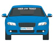 Raamstreamer met eigen tekst