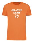 Orange Army voetbal T-shirt (unisex)