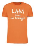 Lam leve de koningin T-shirt (unisex)