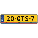 Vlag Groningen kentekensticker