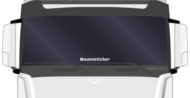 Truck naamsticker