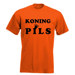 Koning pils T-shirt. S t/m 5XL Koning pils T-shirt. S t/m 5XL