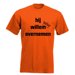 Hij willem overnemen T-shirt. S t/m 5XL Hij willem overnemen T-shirt. S t/m 5XL