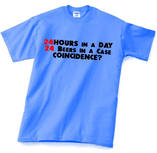 24 hours in a day, 24 beers in a case, coincidence? Keuze uit T-shirt of Polo en div. kleuren. S t/m 5XL 24 hours in a day, 24 beers in a case, coincidence? Keuze uit T-shirt of Polo en div. kleuren. S t/m 5XL