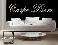 Carpe Diem (3). Muursticker Carpe Diem (3). Muursticker