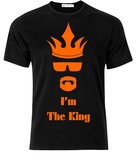 King Mr White. I'm the King. T-shirt of Polo en div. kleuren. S t/m 5XL King Mr White. I'm the King. T-shirt of Polo en div. kleuren. S t/m 5XL